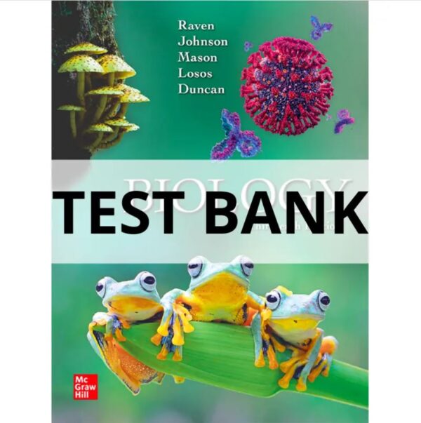 Test Bank For Biology, 13th Edition by Peter Raven