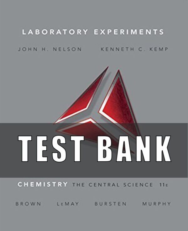 Test bank for chemistry the central science 11th edition brown lemay bursten murphy and woodward