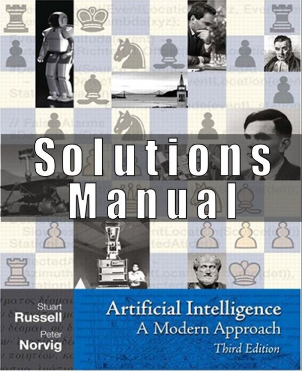 Solution Manual for Artificial Intelligence A Modern Approach, 3rd Edition By Stuart Russell Peter Norvig